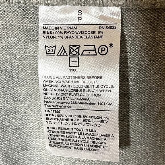 NWT Banana Republic womens gray drawstring shorts with pockets | Size Small - Picture 5 of 6